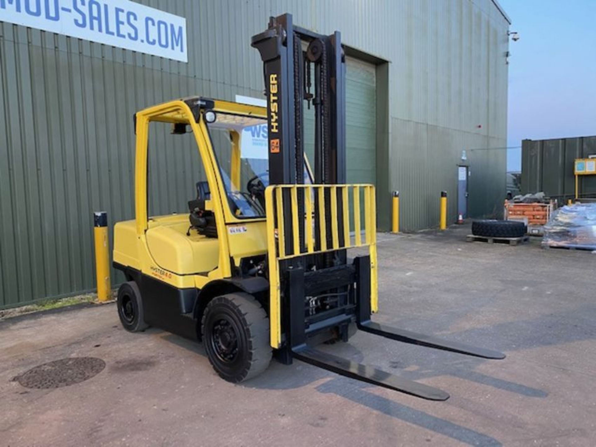 2015 Hyster H4.0 Fortens 4 ton Diesel Forklift ONLY 6,362 HOURS! - Image 7 of 26