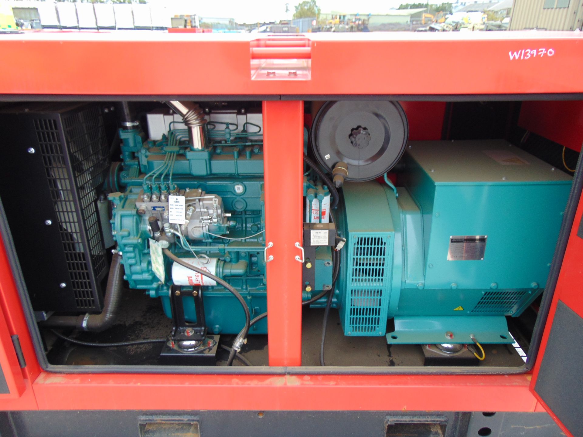 New Unissued 2023 GF 3 -120 113 KVA Diesel Generator 400/230 Volt 50 CPS 3 Phase and Single Phase - Image 12 of 17