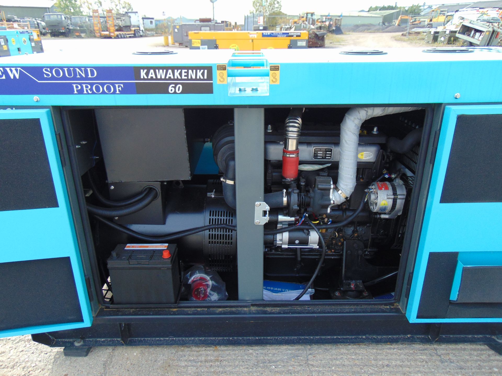 2023 UNISSUED 60 KVA 3 Phase Silent Diesel Generator Set - Image 11 of 15