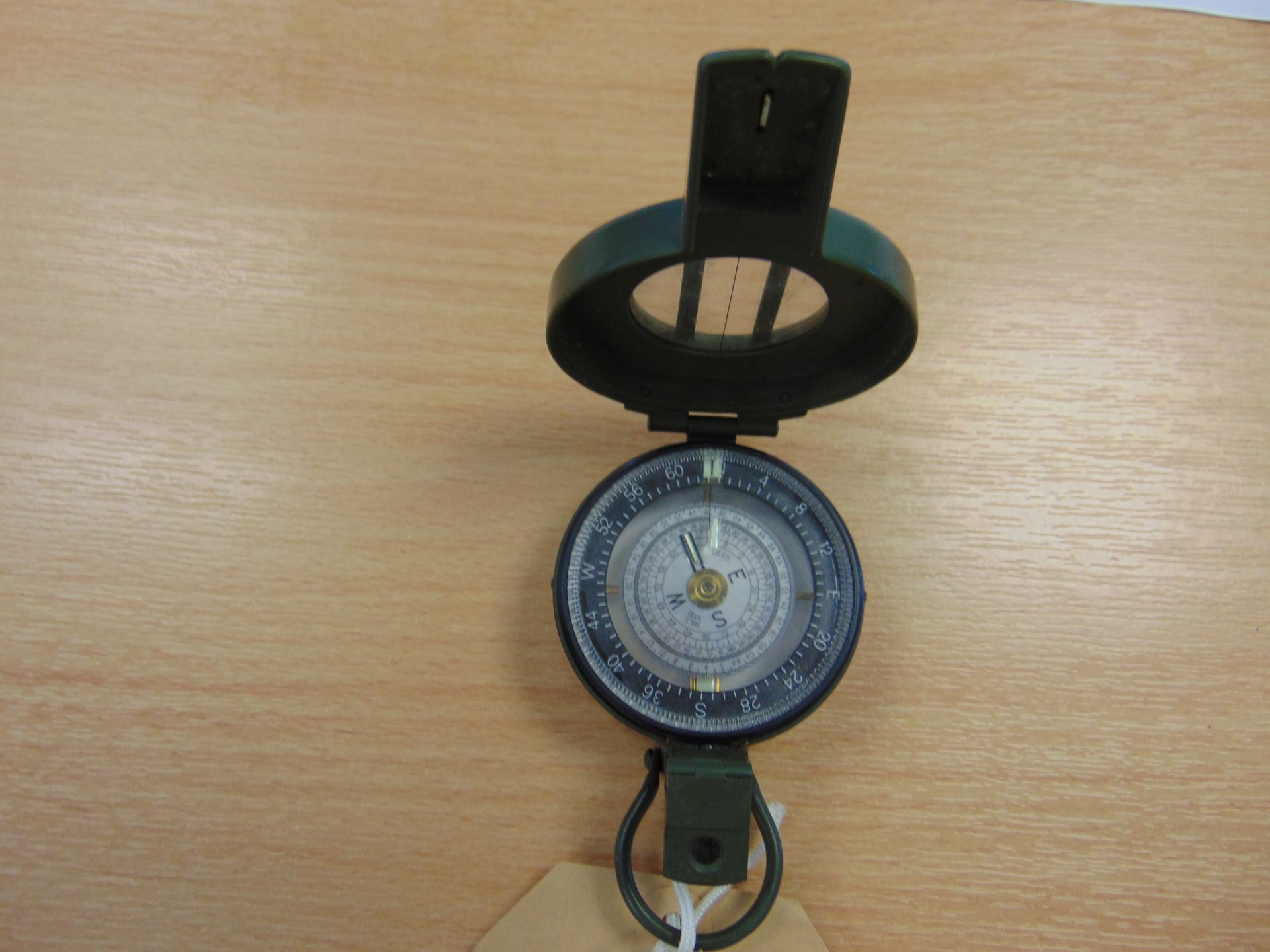 Francis Barker M88 British Army Prismatic Compass in Mils Nato Marks, Unissued Condition
