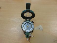Stanley London Brass British Army Prismatic Compass in Mils Nato Marks, S No 1414