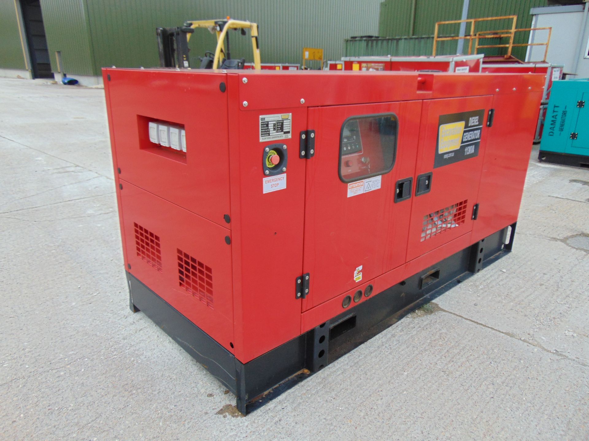 New Unissued 2023 GF 3 -120 113 KVA Diesel Generator 400/230 Volt 50 CPS 3 Phase and Single Phase - Image 2 of 17