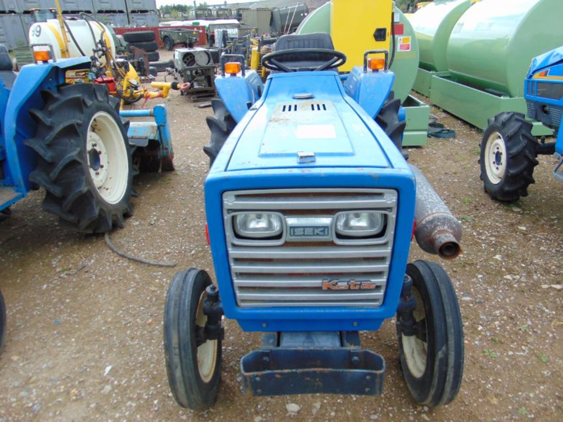 Iseki TU1900 2WD Compact Tractor c/w Rotovator ONLY 425 HOURS! - Image 2 of 9