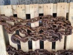 2 x 12ft Load Chains Heavy Duty