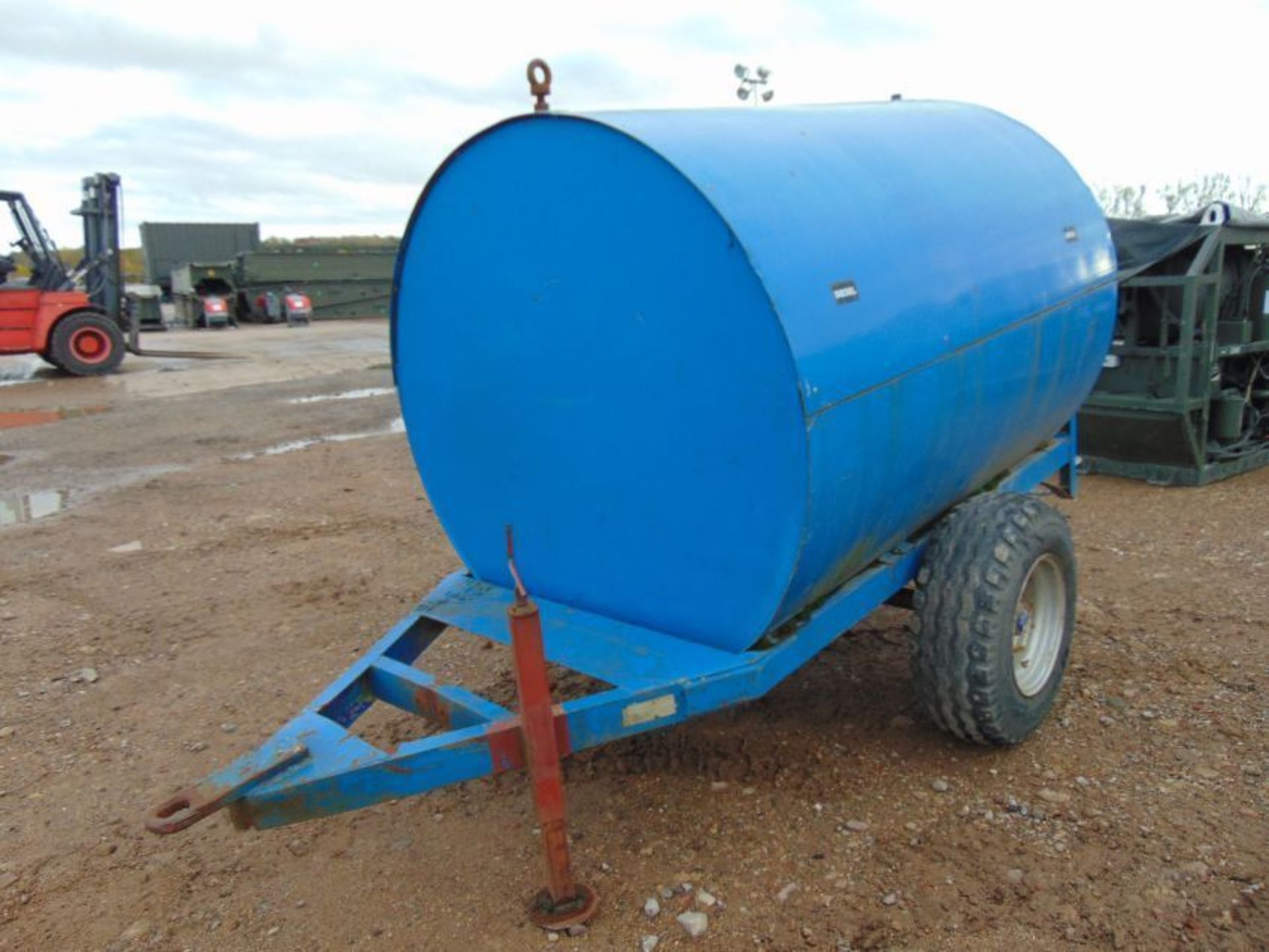 Trailer Engineering Single Axle 2140 Litre Towable Bunded Diesel Fuel Bowser - Image 3 of 10