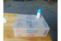 48 x React (12 x 4) Anti-Bacterial Spray