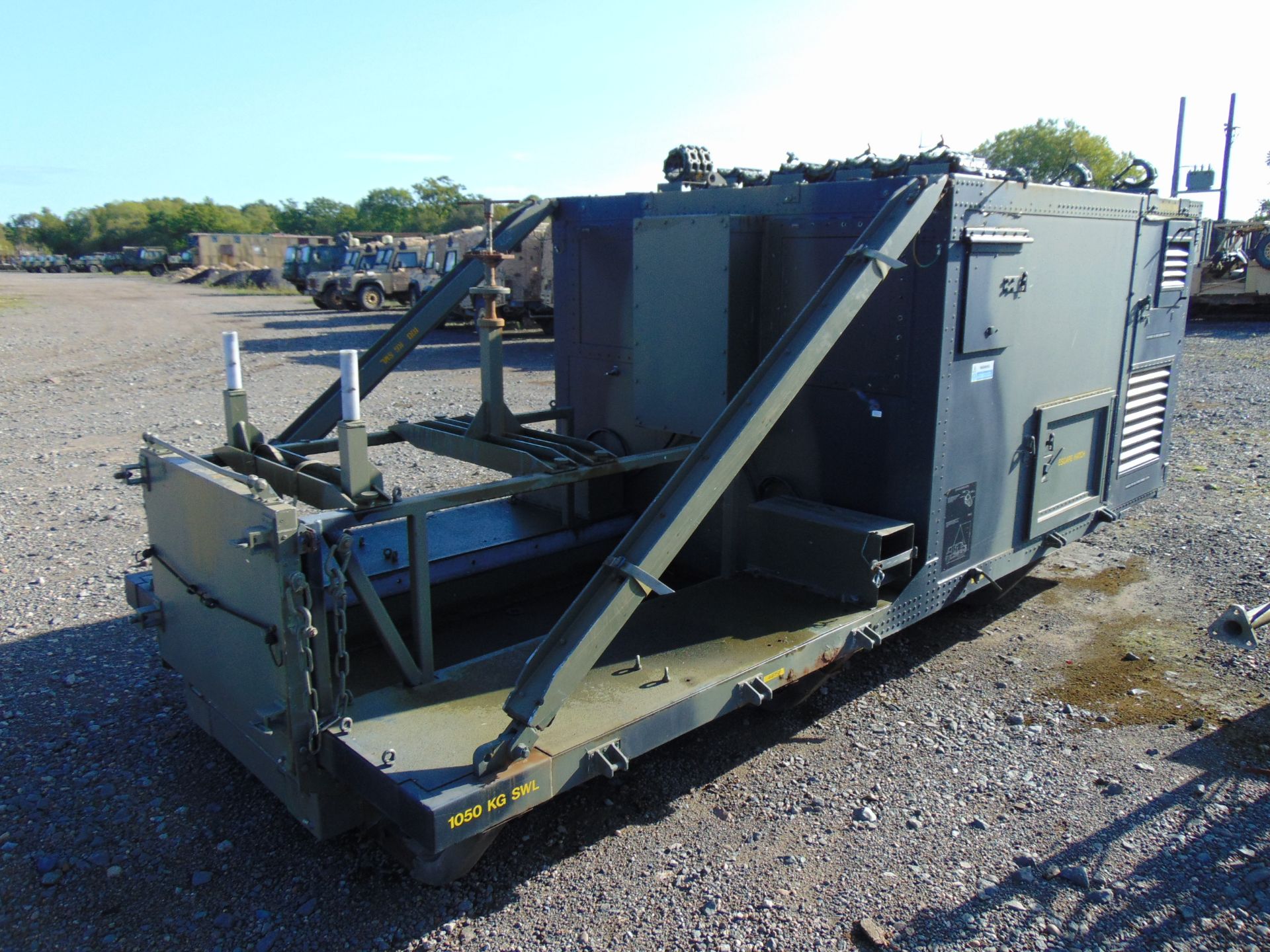 Demountable Secure Insulated Mowag Matrix Body C/W, Air Con etc - Image 16 of 21
