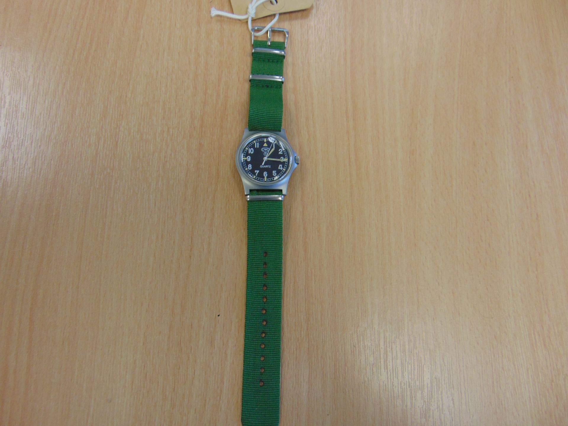 CWC (Cabot Watch Co Switzerland), British Army W10 Service Watch Nato Marks, very low serial no - Image 4 of 5