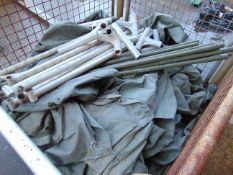 1 x Stillage of British Army Tents, Alloy Poles Angles etc