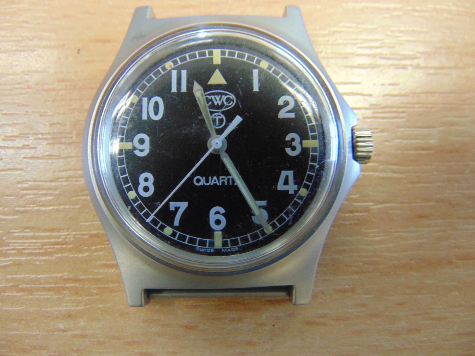 CWC (Cabot Watch Co Switzerland) British Army W10 Service Watch Nato Marks Water Resistant to 5ATM - Image 2 of 5