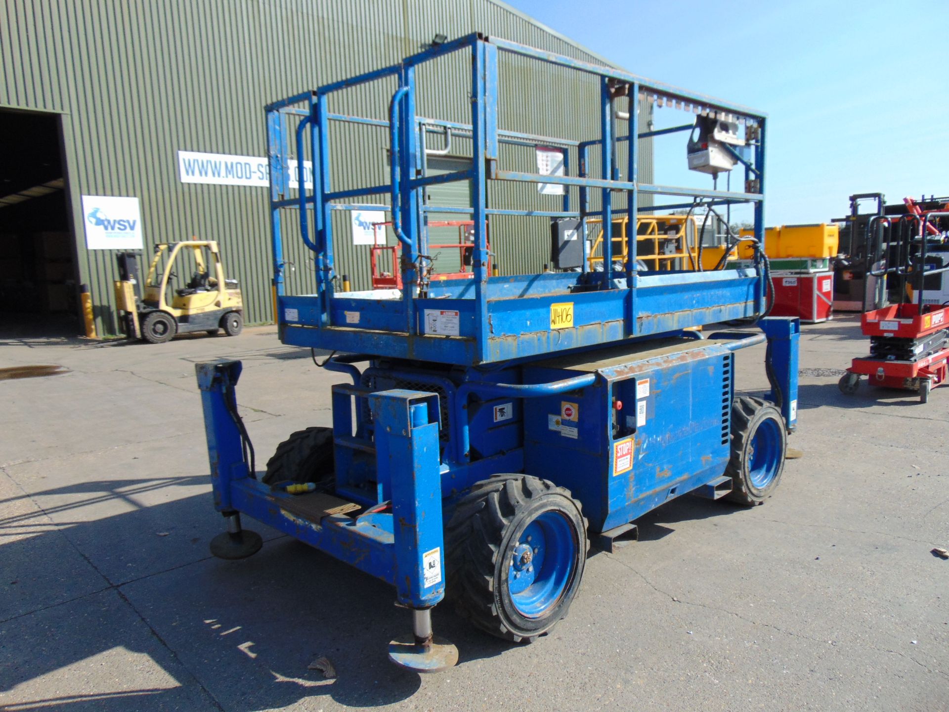 SkyJack SJ6826RT Diesel Scissor Lift ONLY 1,515 HOURS! - Image 2 of 23