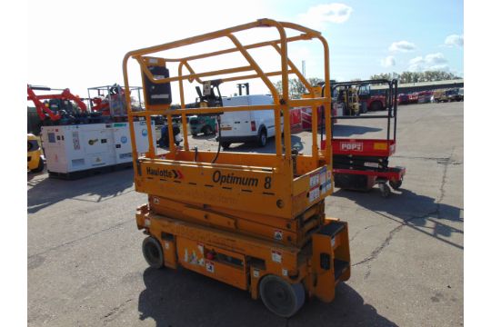 Haulotte Optimin 8 Electric Scissor Lift Access Platform - Image 4 of 14