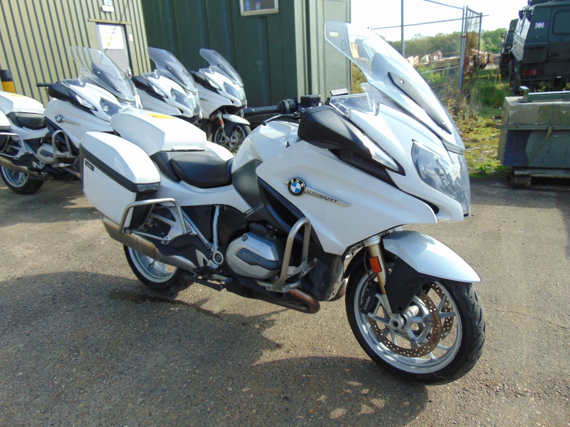 UK Police 2017 BMW R1200RT Motorbike