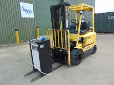 Hyster J2.50XM 2.5 ton Container Spec Electric Forklift c/w Battery Charger
