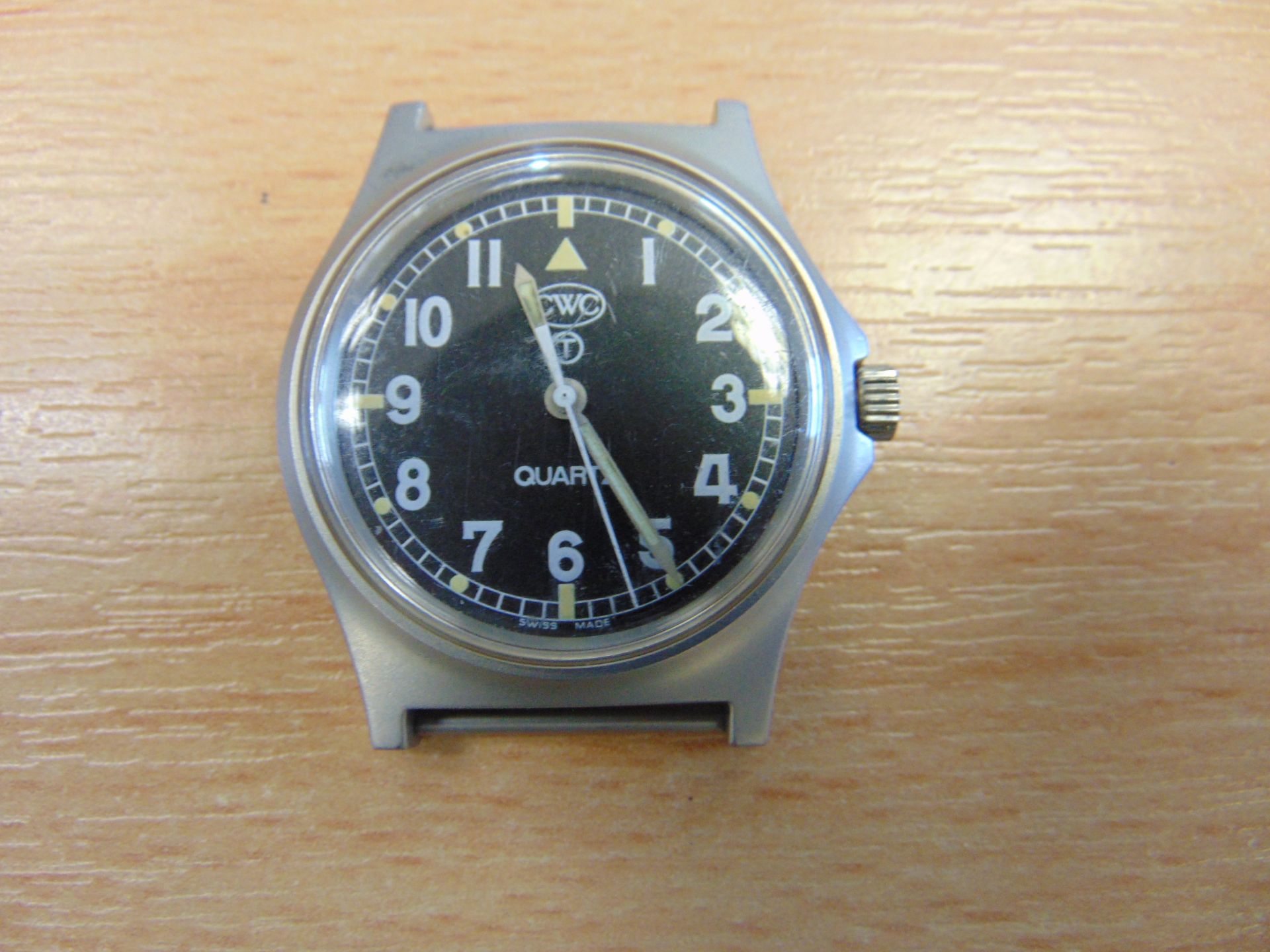 CWC (Cabot Watch Co Switzerland) British Army W10 Service Watch Nato Marks Water Resistant to 5ATM - Image 3 of 5