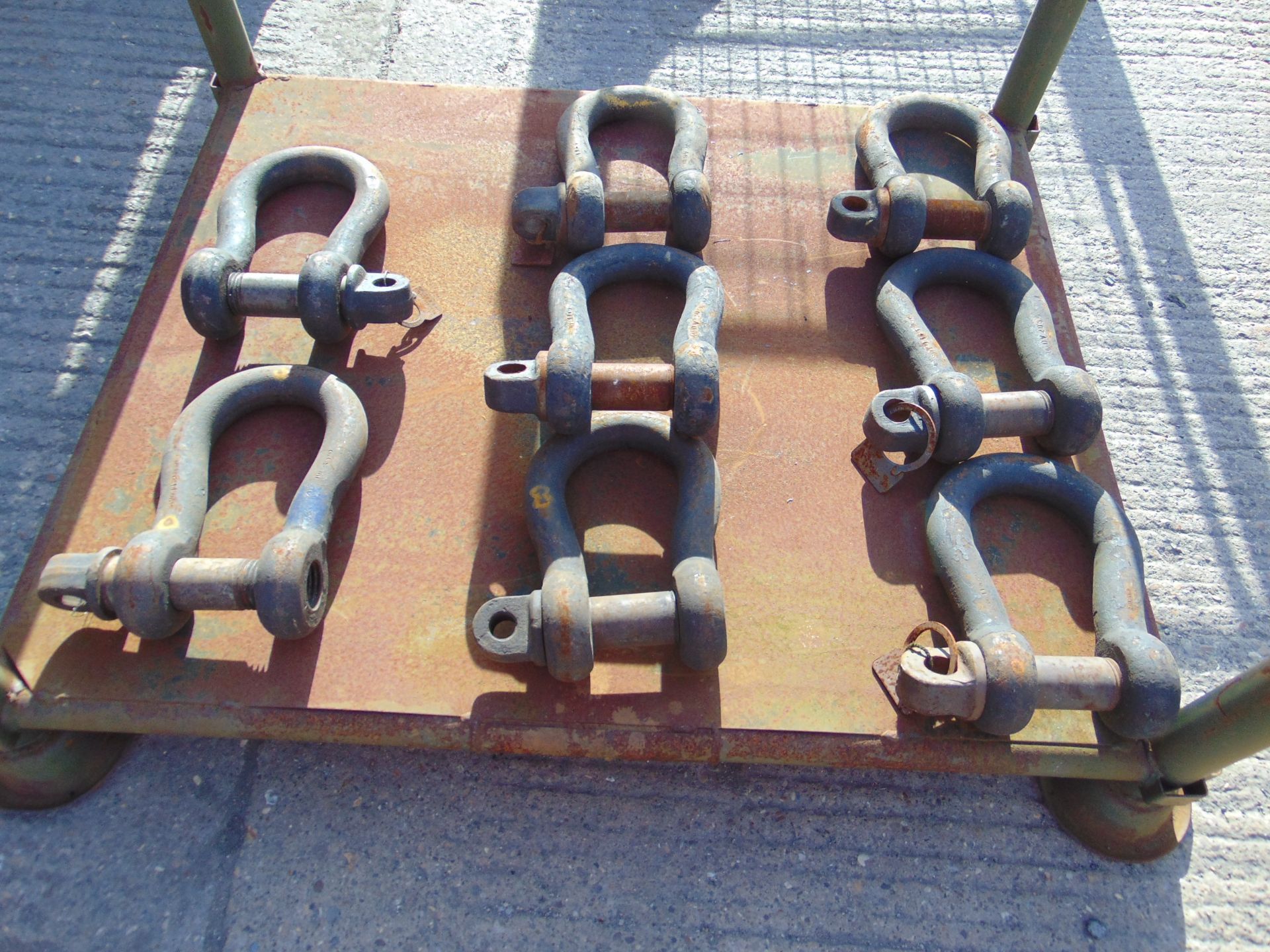 8x Heavy Duty 11.5 ton Lifting / Recovery Shackles