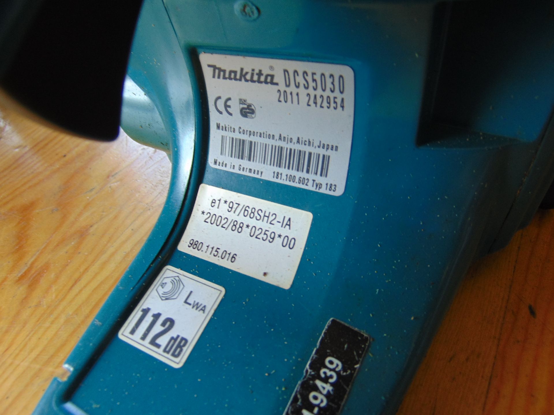 Makita DCS 5030 Chain Saw 50cc from UK MoD - Bild 4 aus 7