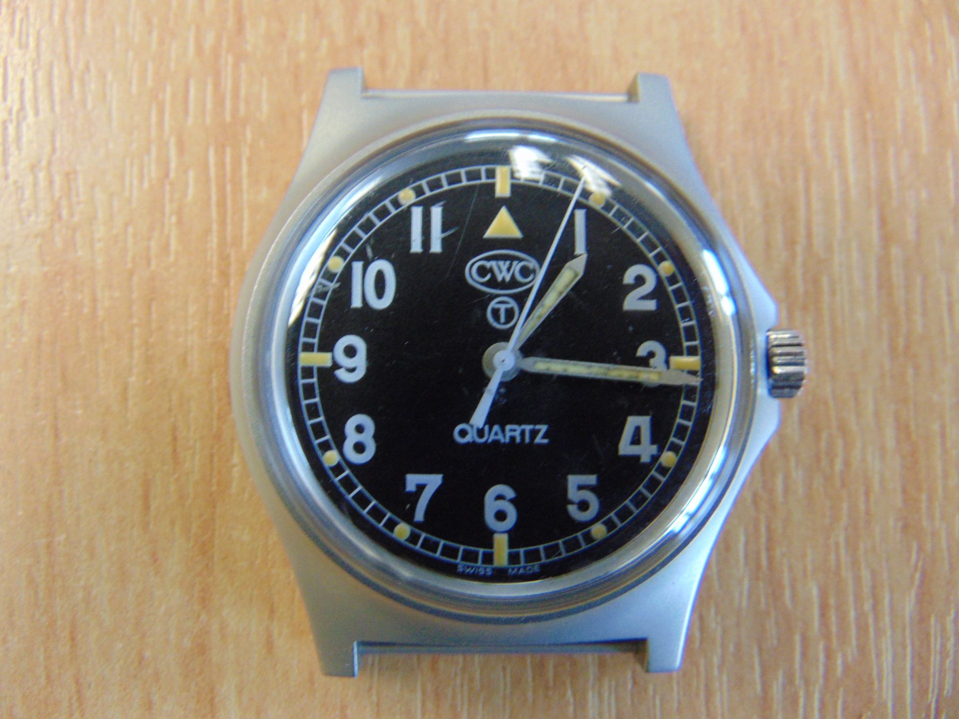 CWC (Cabot Watch Co Switzerland), British Army W10 Service Watch Nato Marks, very low serial no