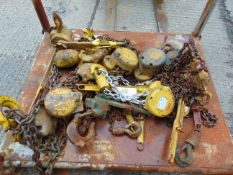 10x Yale 5 ton and 1.5 ton Chain Hoists from MoD