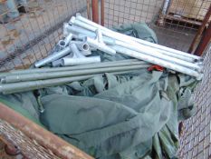 1 x Stillage of British Army Tents, Alloy Poles Angles etc