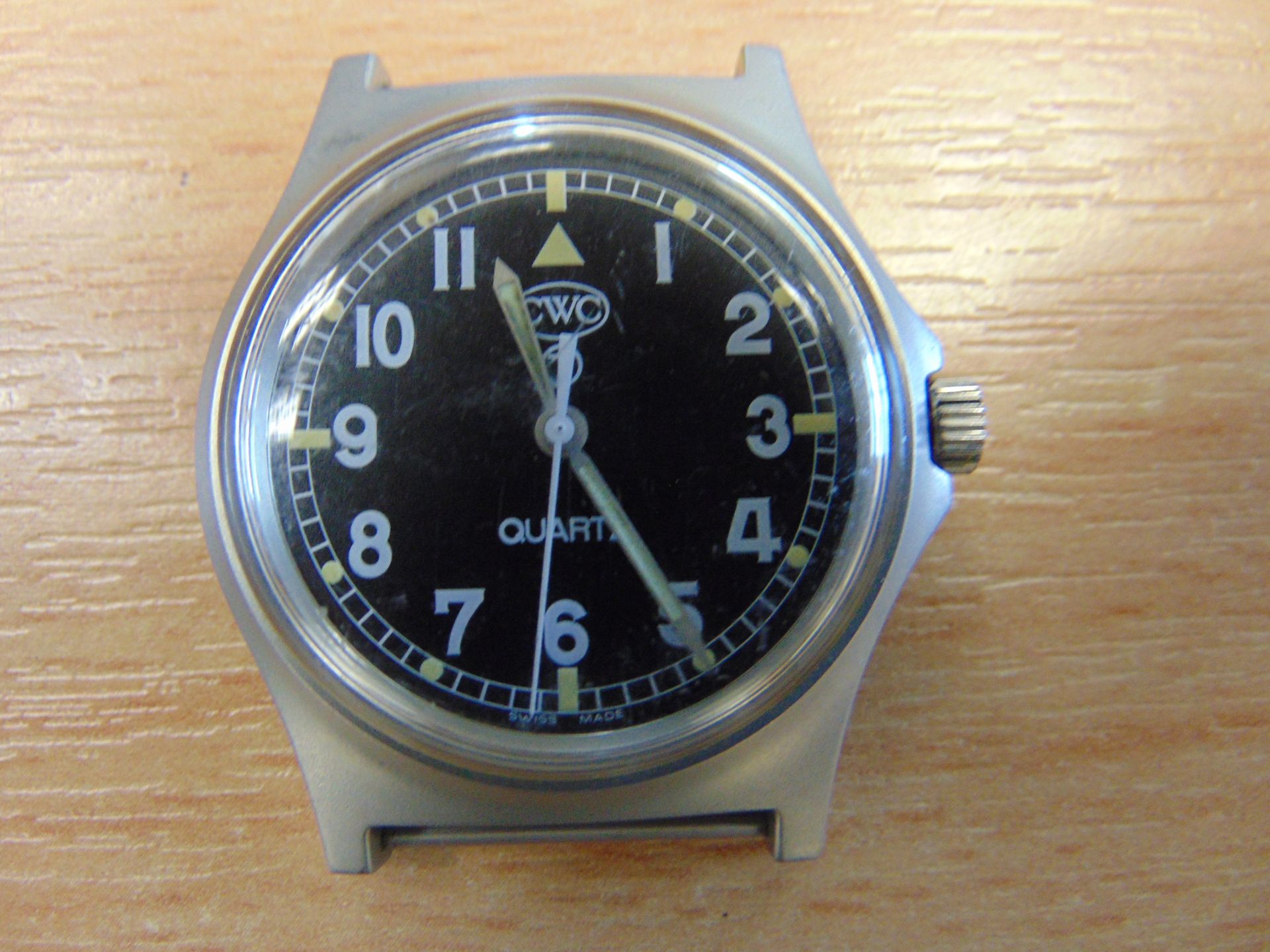 CWC (Cabot Watch Co Switzerland) British Army W10 Service Watch Nato Marks Water Resistant to 5ATM
