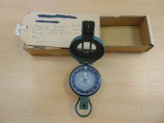 Francis Baker British Army M88 Prismatic Compass in Mils Nato Marks in Original Box