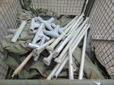 1 x Stillage British Army Tents Poles, Angles Pegs etc