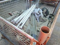 1 x Stillage of British Army Tents, Alloy Poles, Angles etc