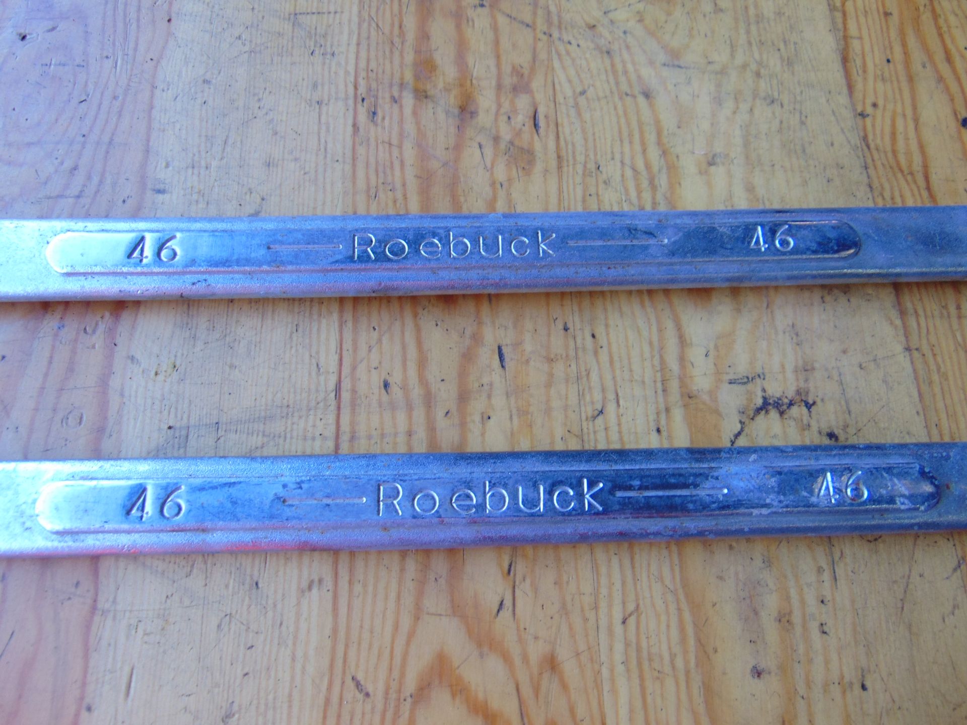 2 x Roebuck 46mm Spanners from MoD - Image 2 of 3