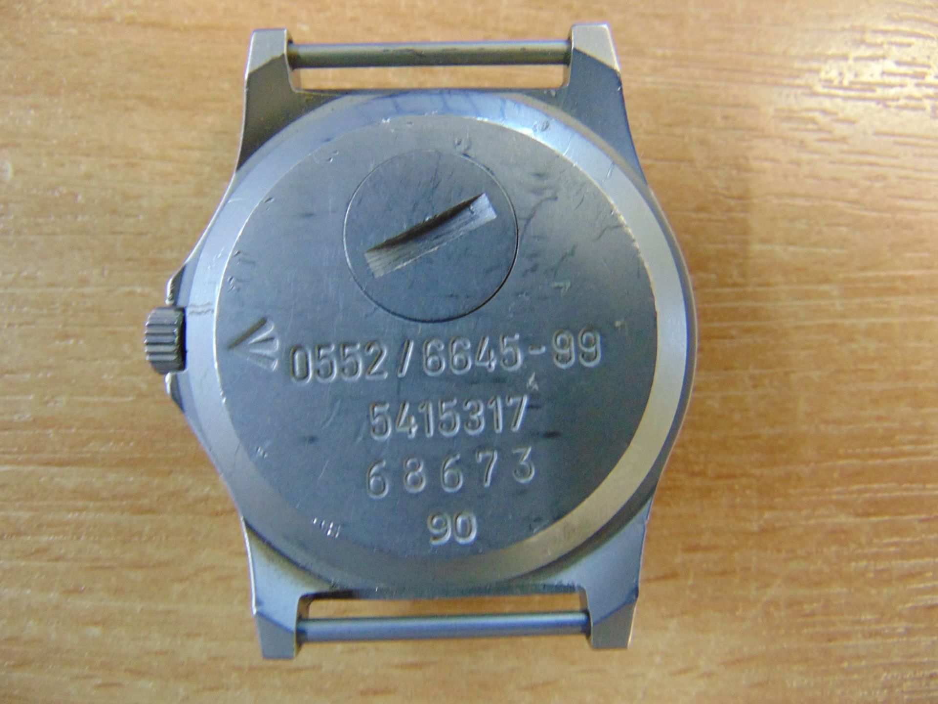 V.Rare CWC (Cabot Watch Co Switzerland) 0552 Royal Marines Issue Service Watch Nato Marks - Image 3 of 4