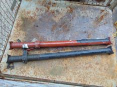2x Steel Acrow Props Unissued