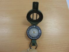 Francis Barker M88 British Army Prismatic Compass in Mils Nato Marks, Unissued Condition