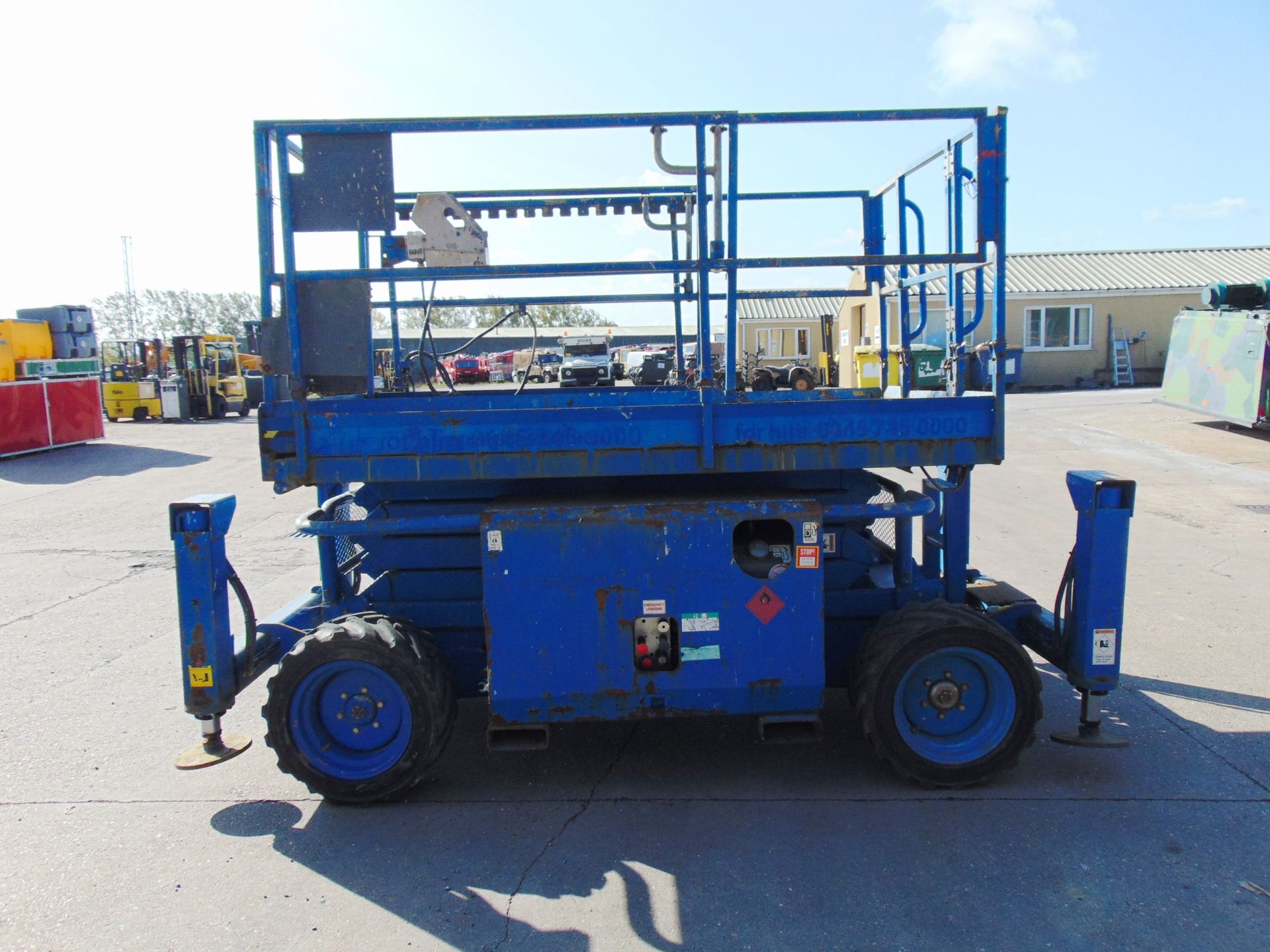 SkyJack SJ6826RT Diesel Scissor Lift ONLY 1,515 HOURS! - Image 5 of 23