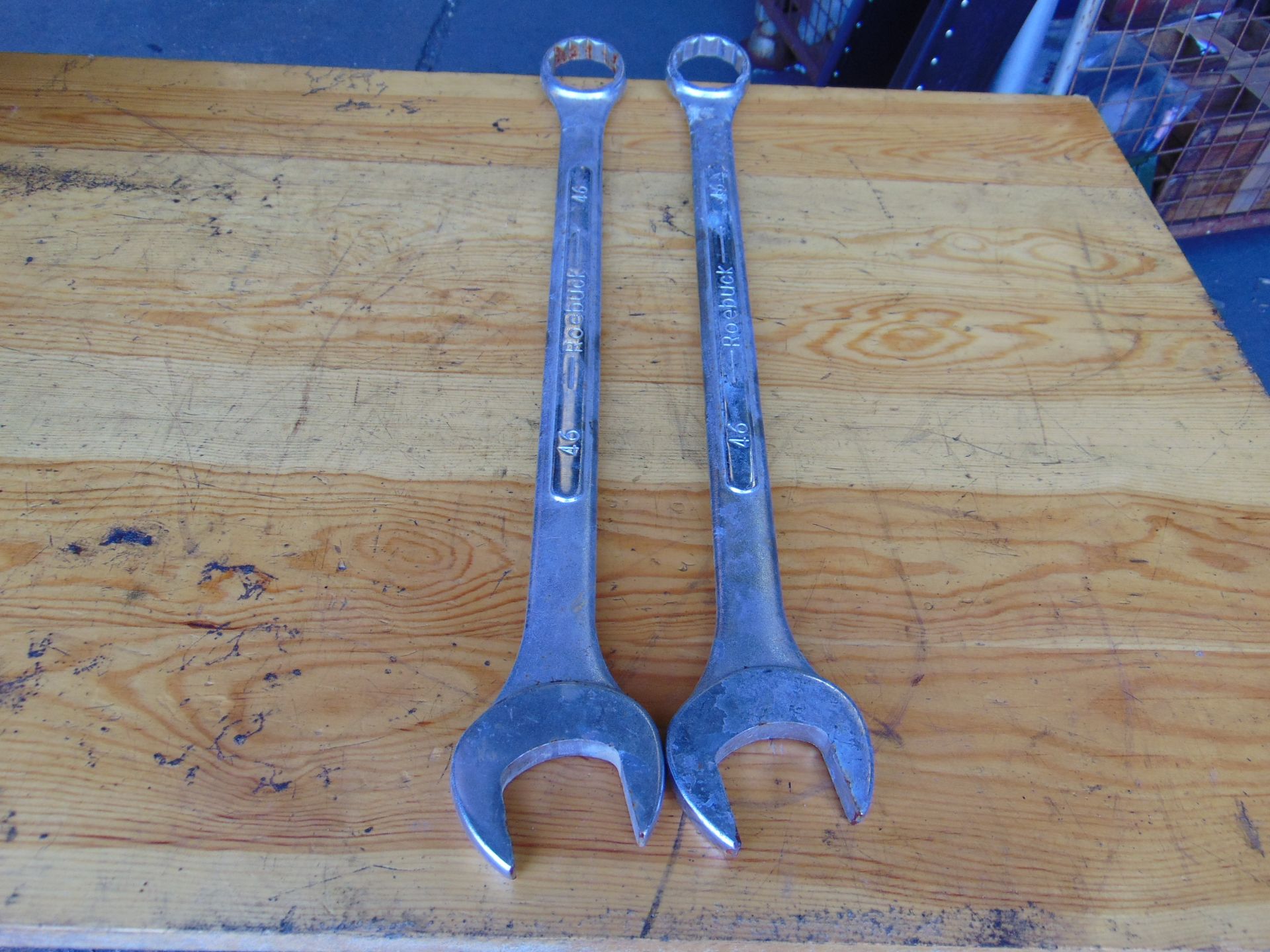 2 x Roebuck 46mm Spanners from MoD