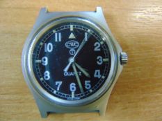 V.Rare CWC (Cabot Watch Co Switzerland) 0552 Royal Marines Issue Service Watch Nato Marks