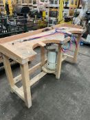 Heavy Duty Welding Bench from MoD with Torches etc. Very Little use