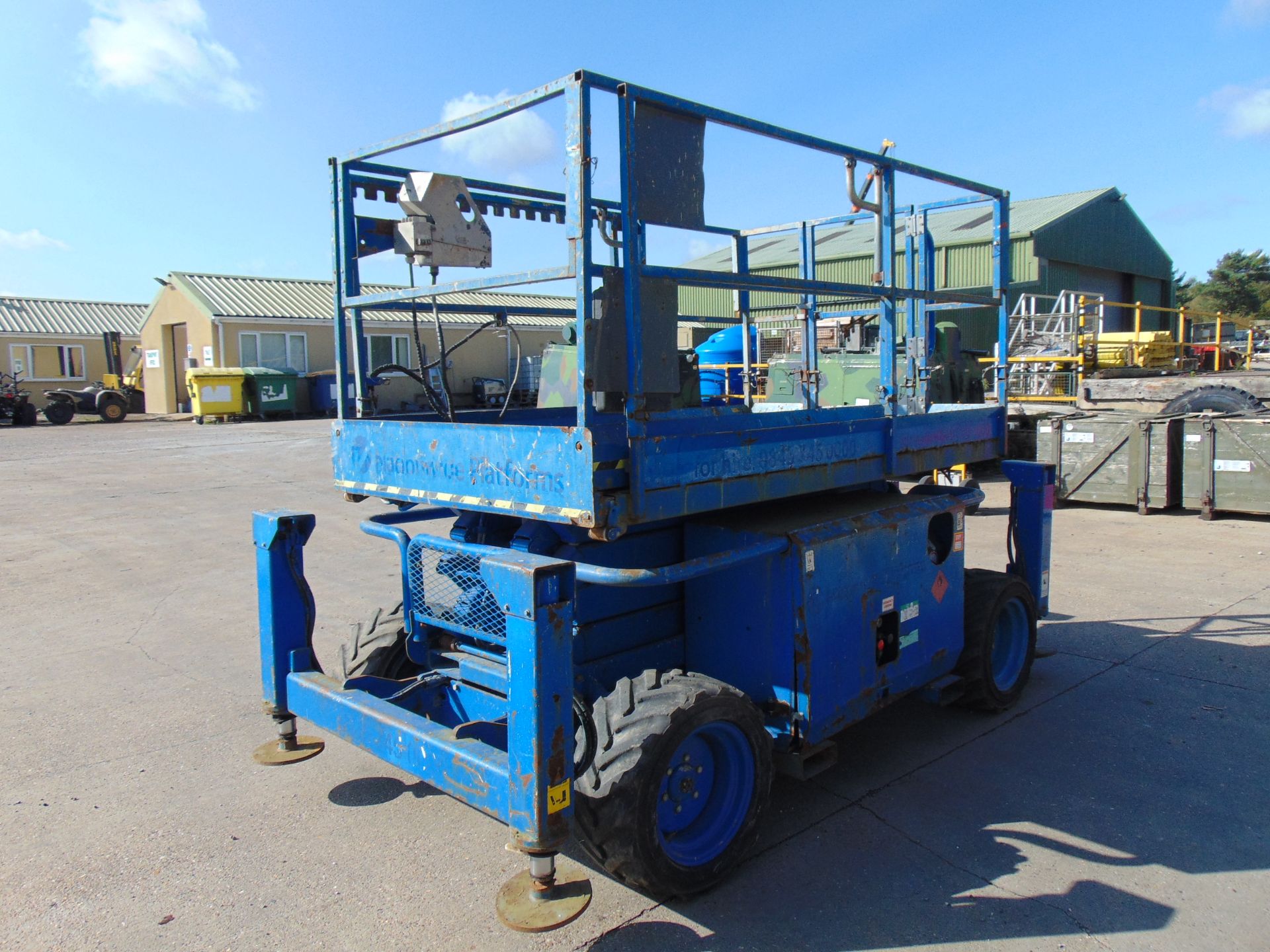 SkyJack SJ6826RT Diesel Scissor Lift ONLY 1,515 HOURS! - Image 6 of 23