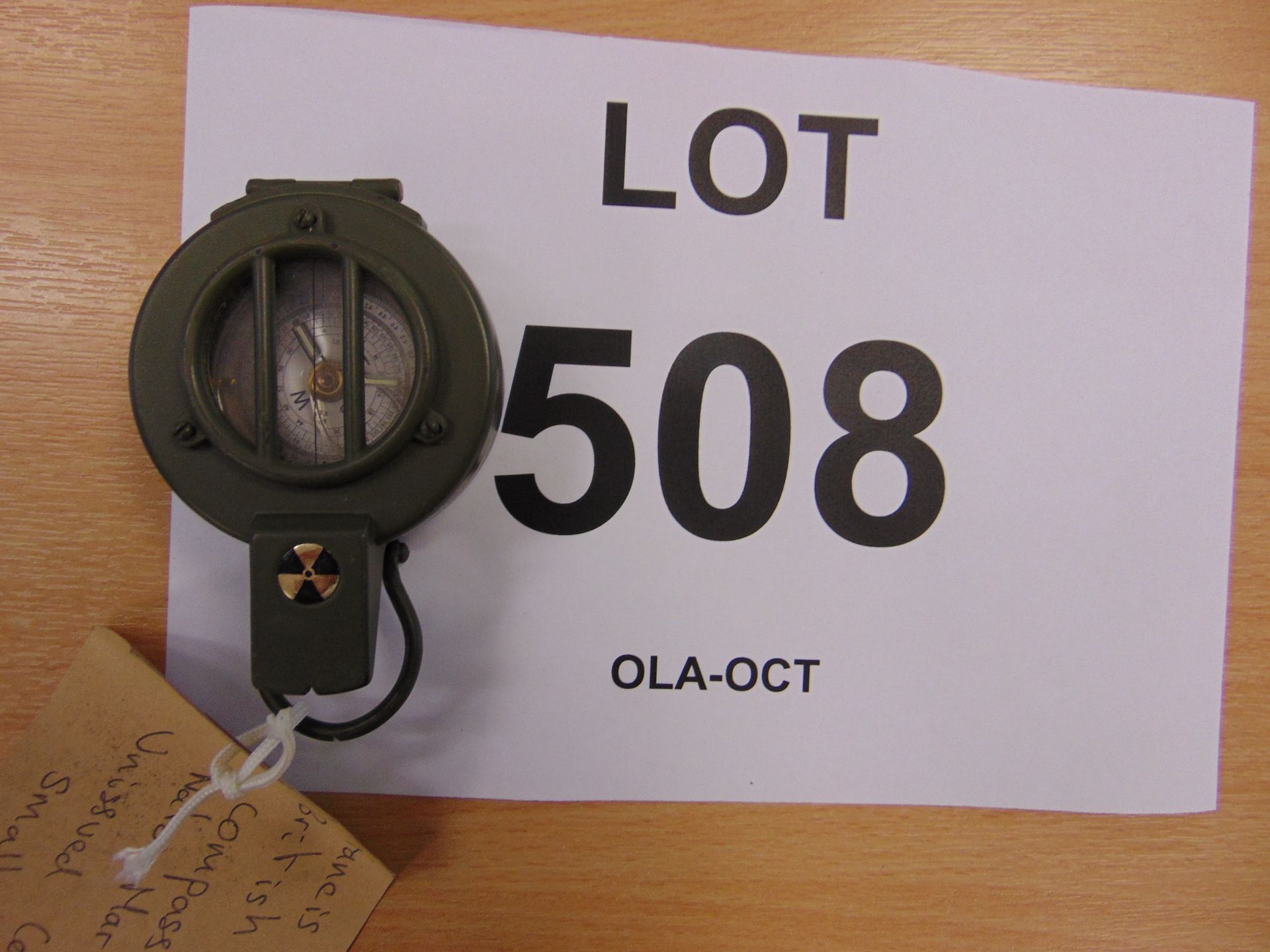 Francis Barker M88 British Army Prismatic Compass in Mils Nato Marks, Unissued Condition - Bild 4 aus 4