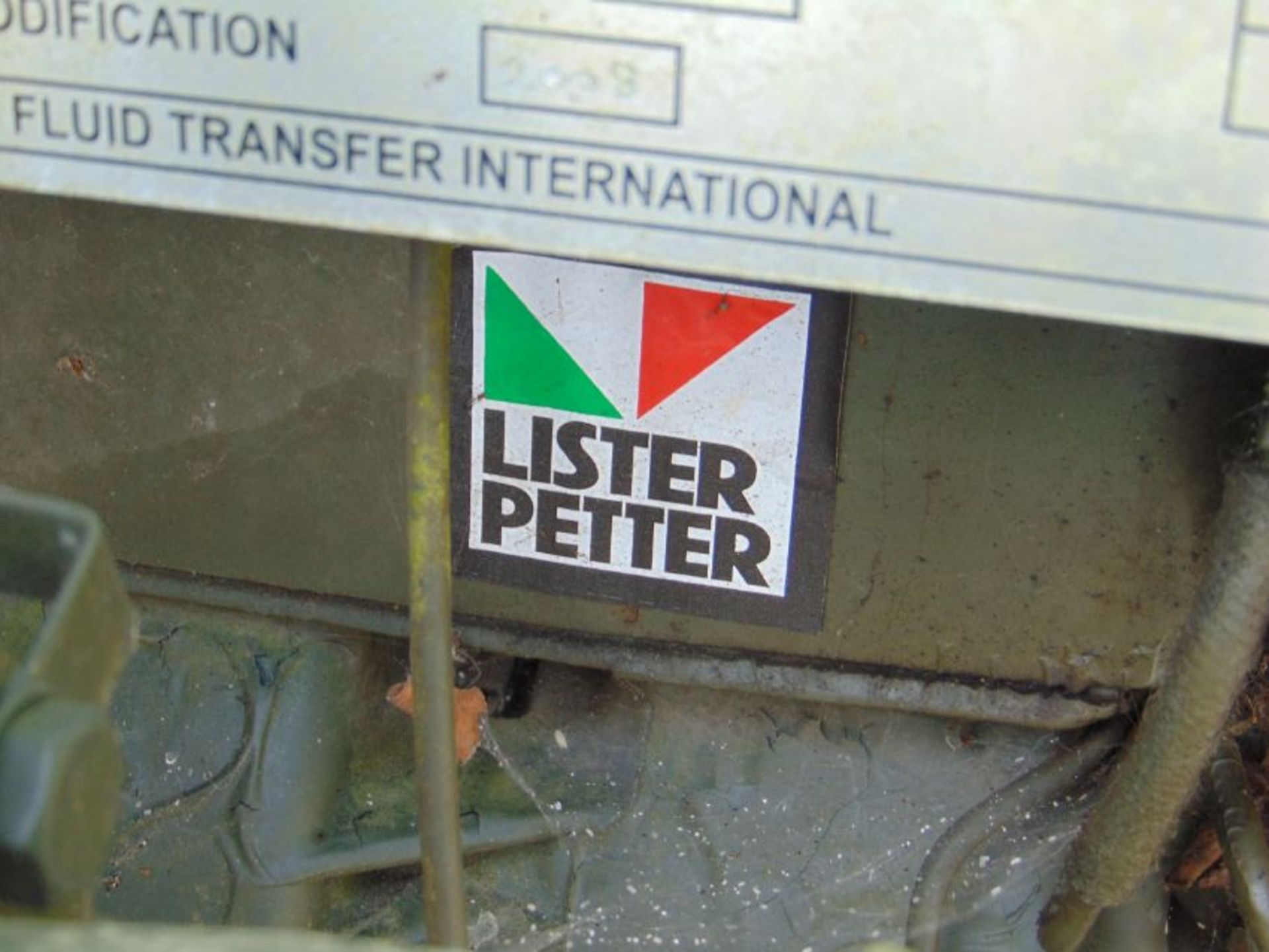 Lister/Petter Demountable Pack Fuel Dispensing Unit - Image 7 of 10