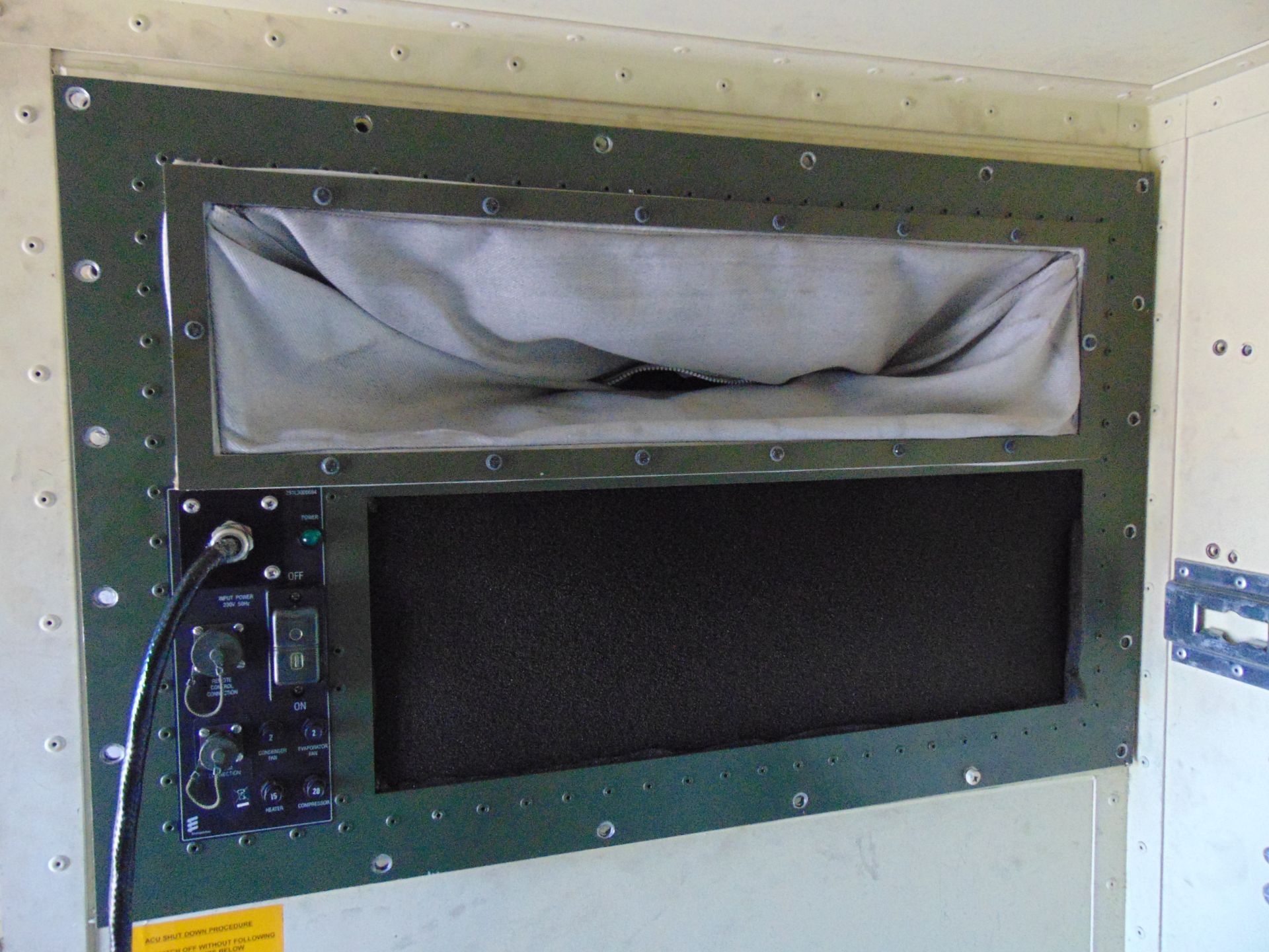 Demountable Secure Insulated Mowag Matrix Body C/W, Air Con etc - Image 8 of 21