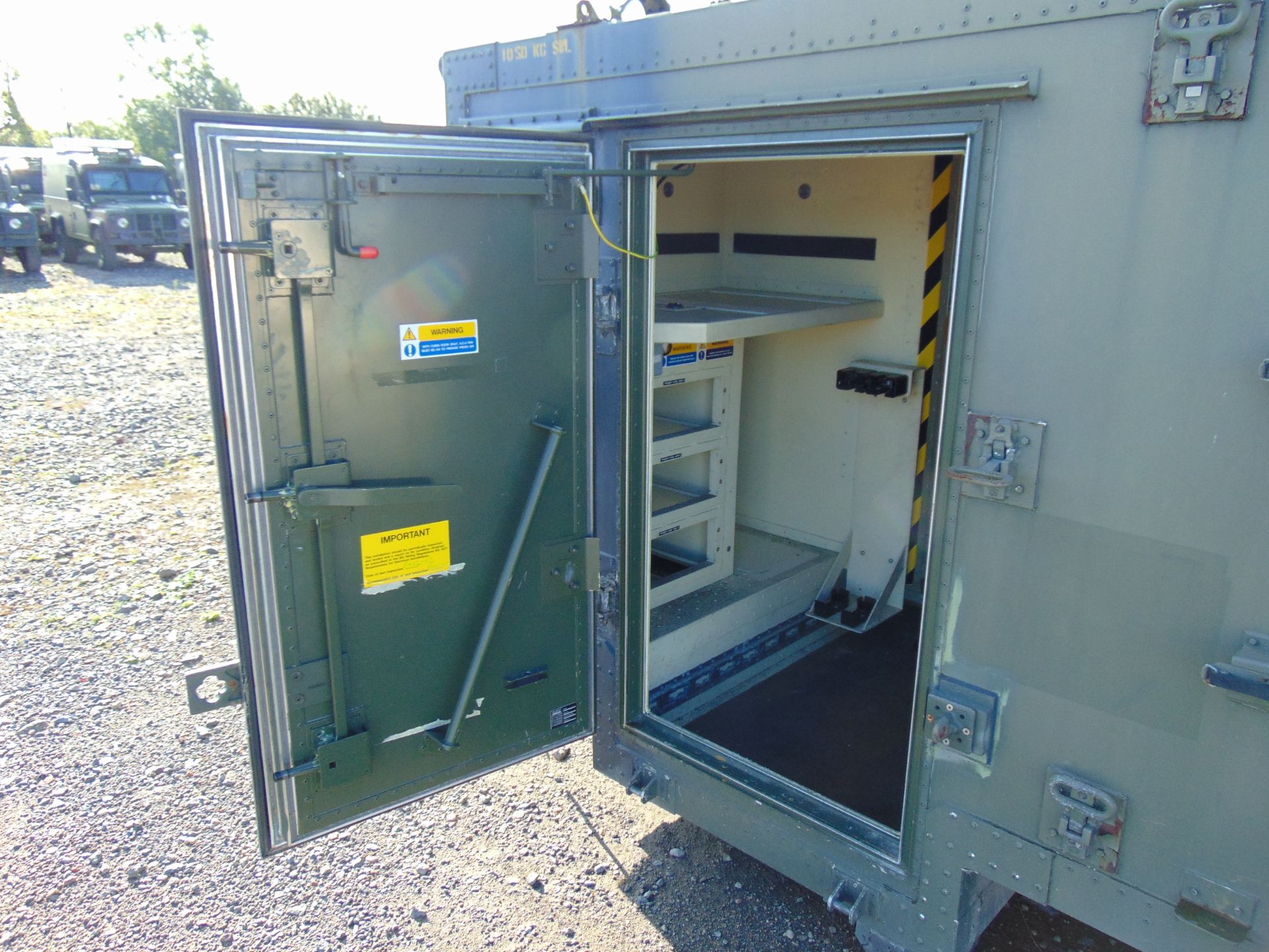 Demountable Secure Insulated Mowag Matrix Body C/W, Air Con etc - Image 3 of 21