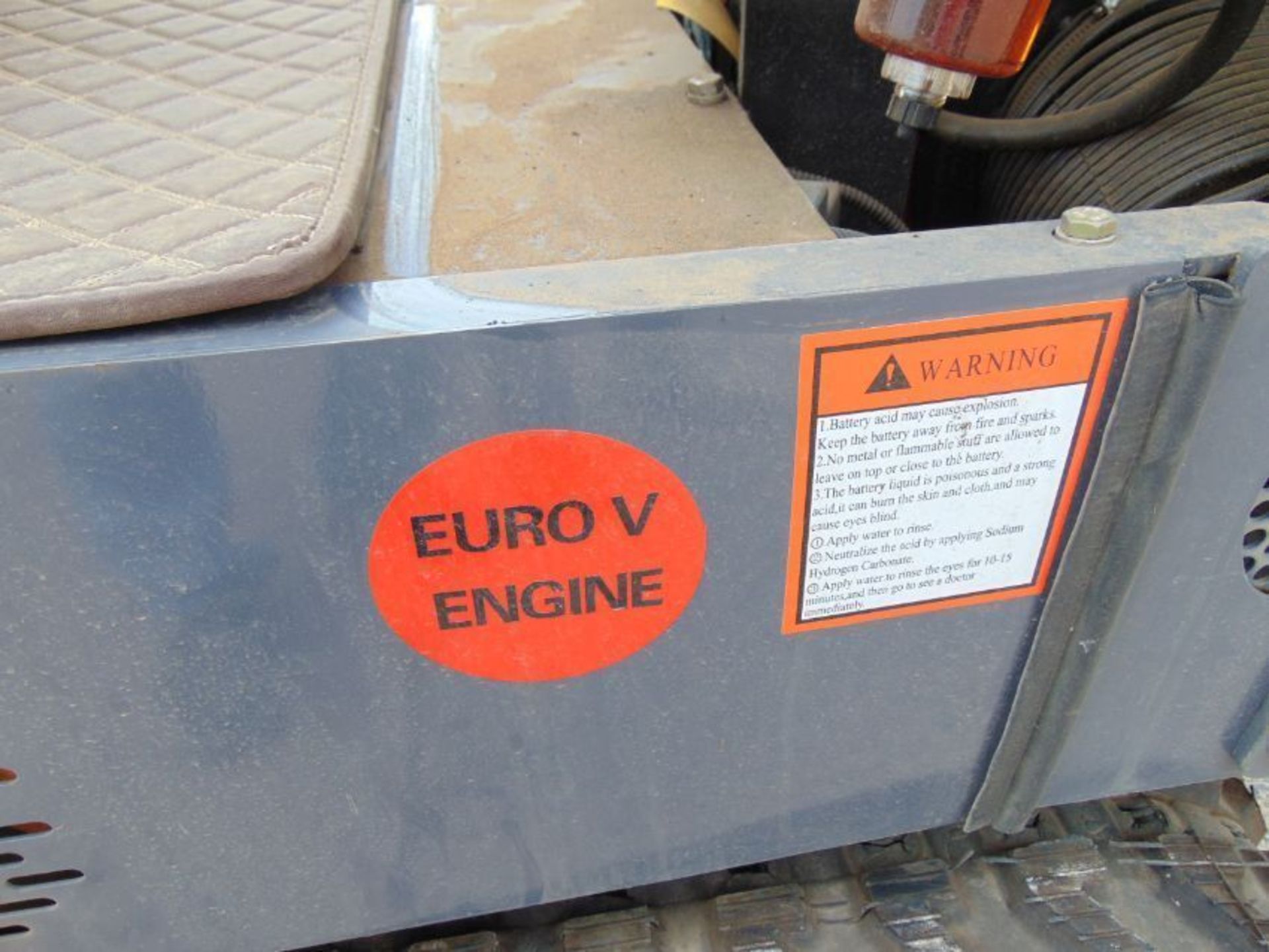 Unused AT 10 Diesel Rubber Tracked Mini Excavator c/w bucket, front blade, piped for Hammer etc - Image 15 of 17