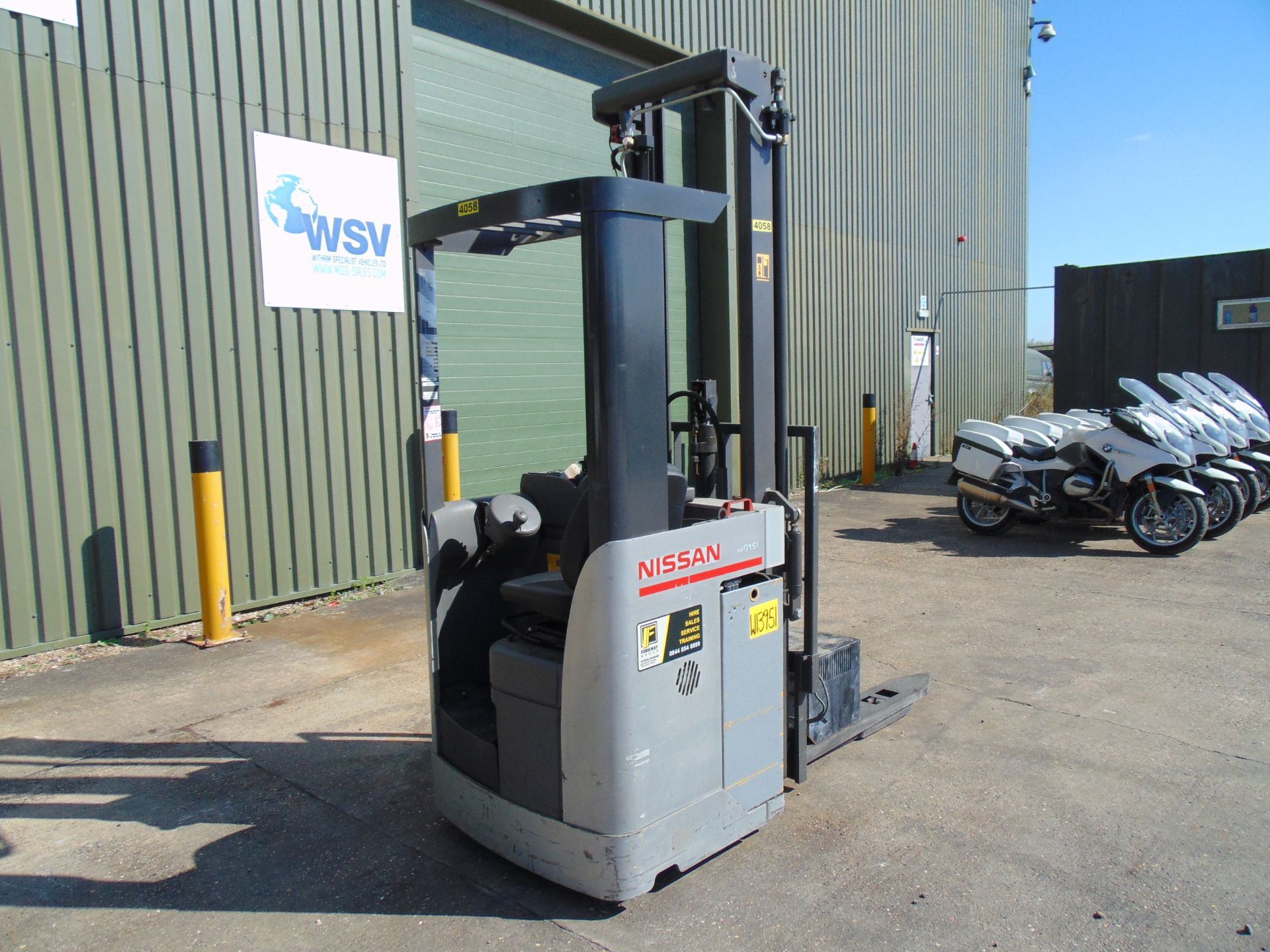 Nissan XSN160 Electric Forklift C/W Charger ONLY 94 HOURS! - Bild 8 aus 21