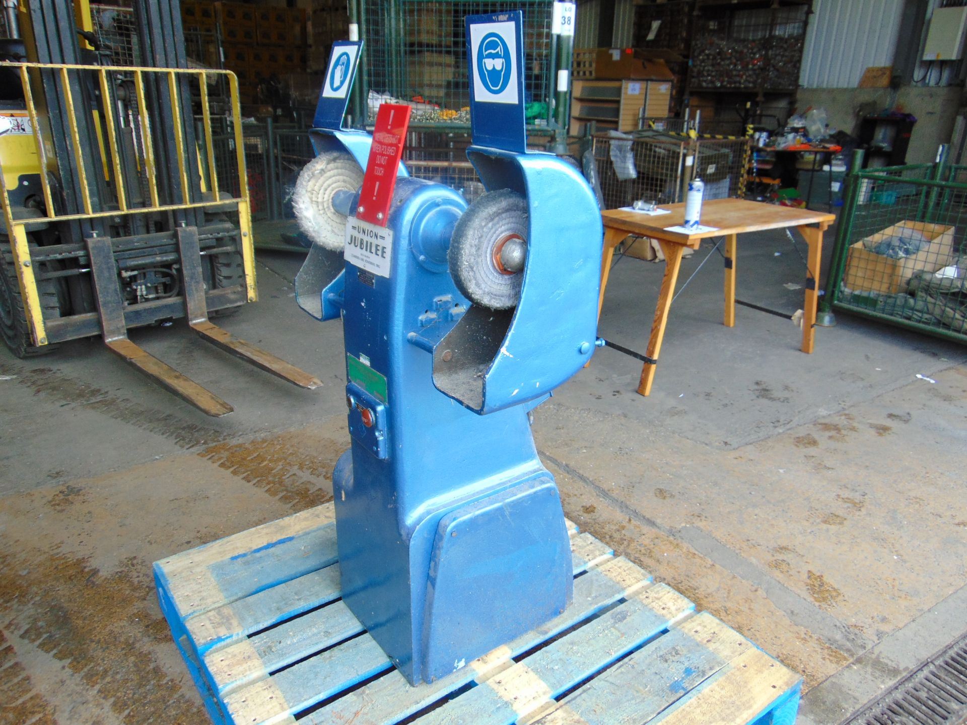 Harrison Union / Jubilee Polisher / Grinder 3 phase from MoD Workshop