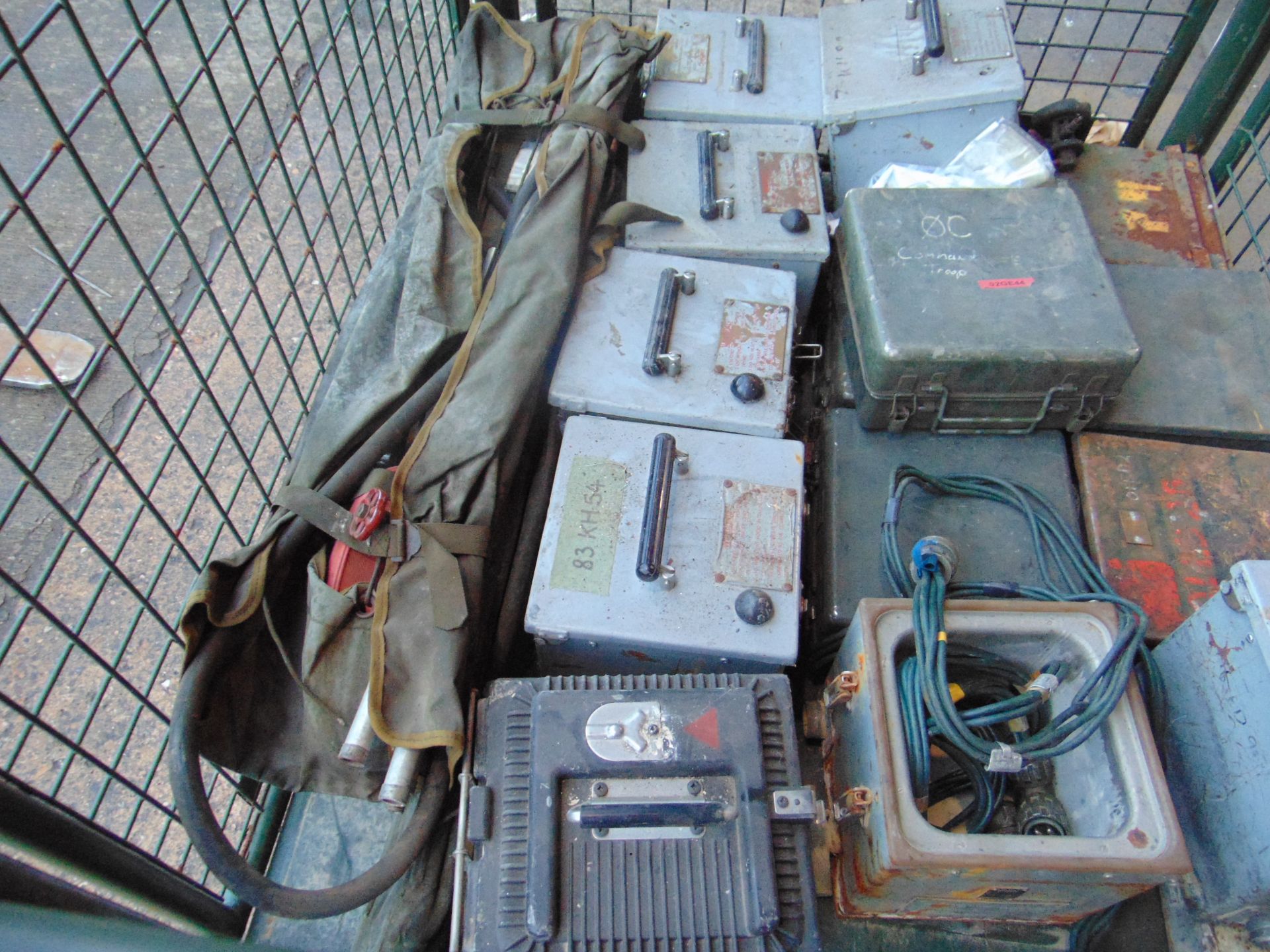 1x Stillage of Field Cookers, BV's Wash down kits, Power Leads etc - Image 3 of 6