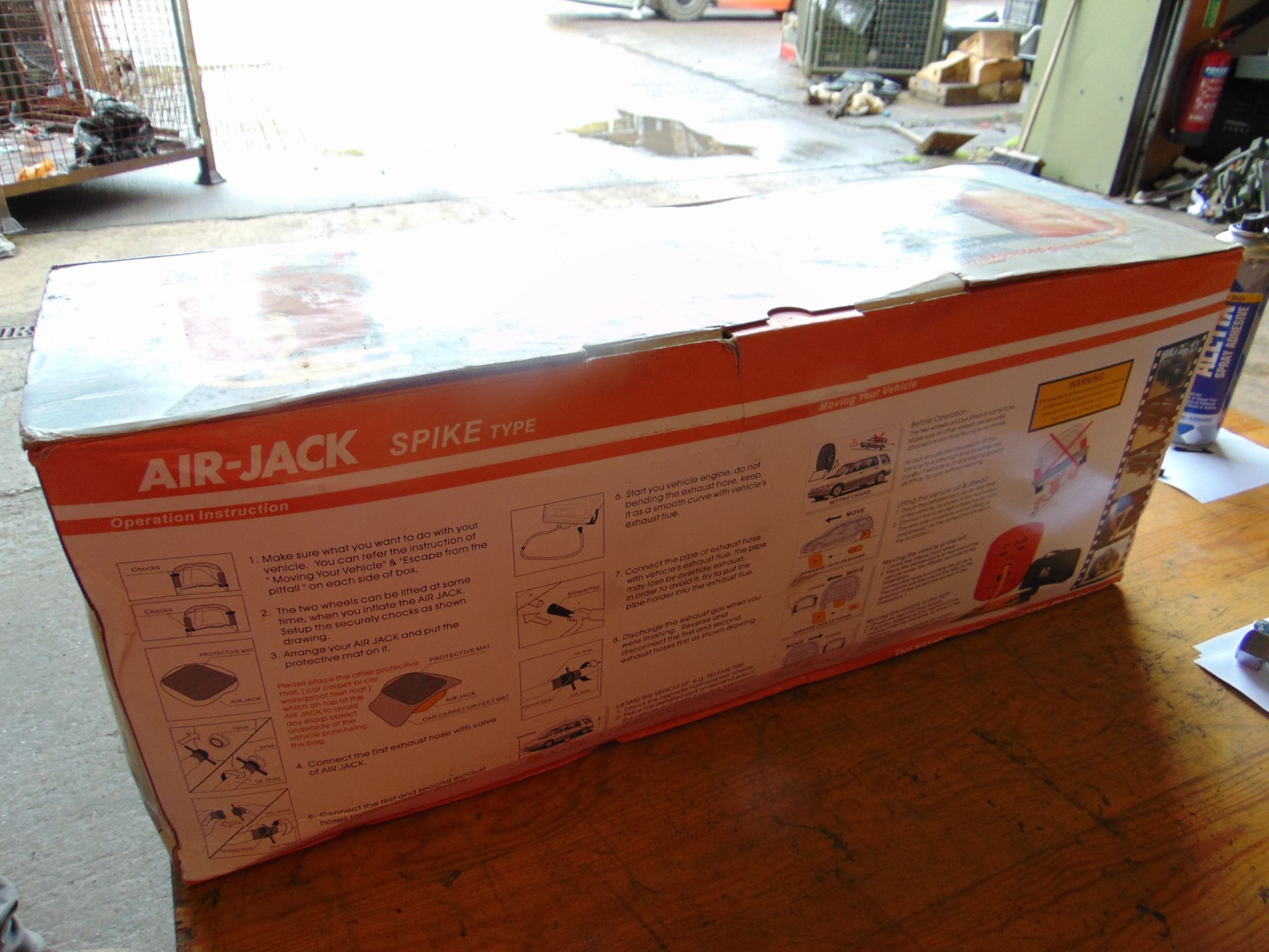 New Unissued 4 ton Air Jack Suitable for Land Rovers, RV's etc - Image 3 of 3