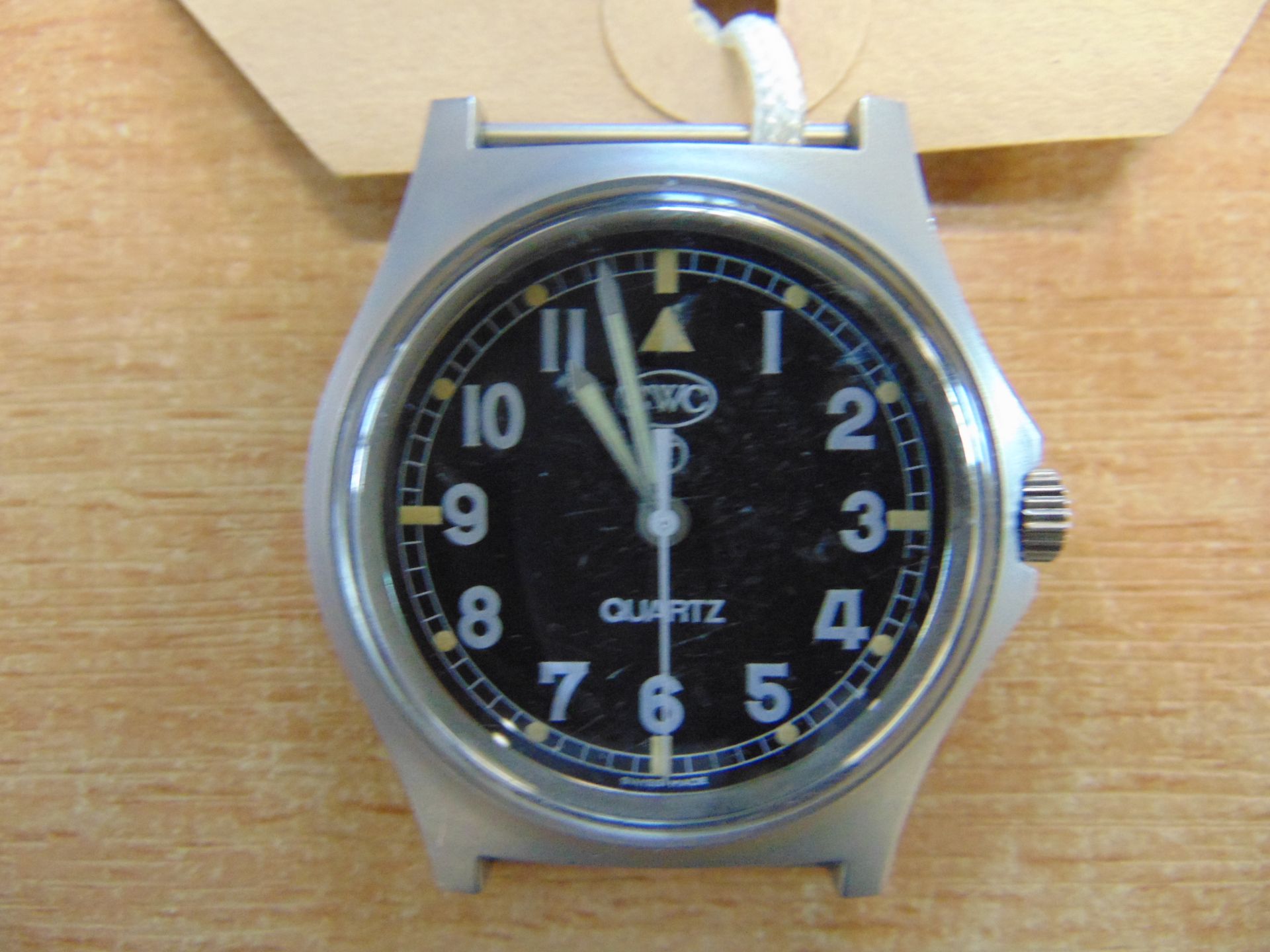 CWC (Cabot Watch Co Switzerland) W10 British Army Service Watch, Nato Marks, Nato Marks, Date 1998 - Image 3 of 5