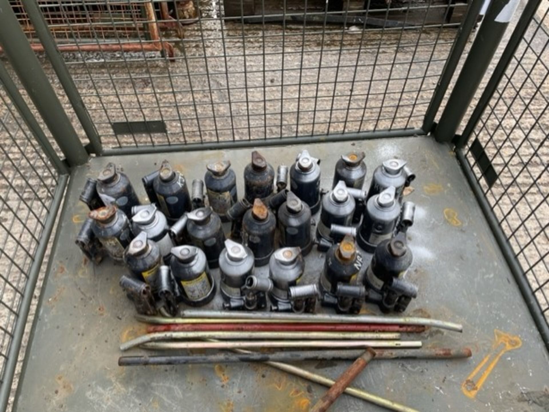 20X WEBER 3 TONNE HYDRAULIC JACKS