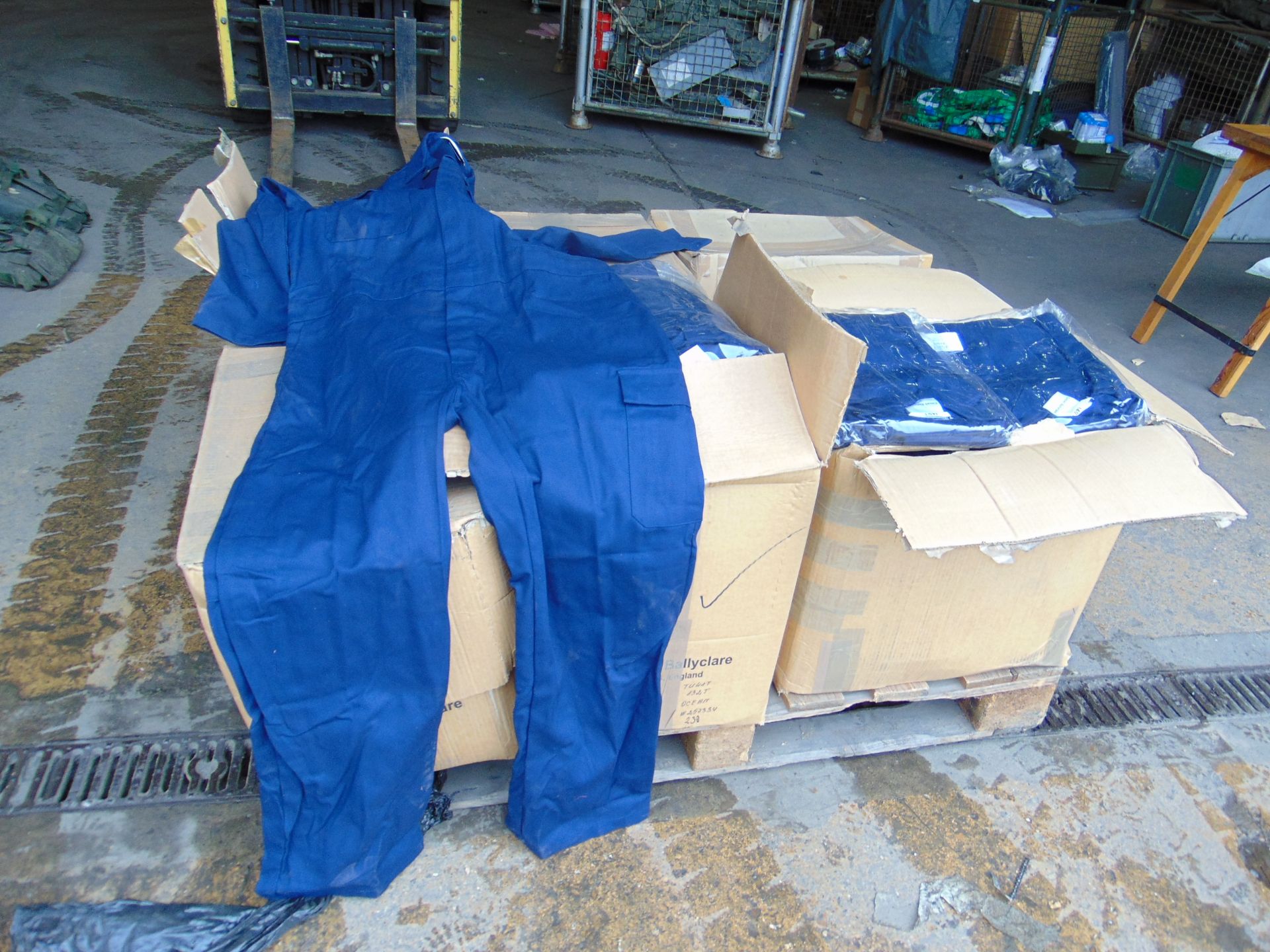 Approx 120 Pairs New Unissued Blue Marine Coveralls Manufactured by Cosalt Bally Clare High Quality