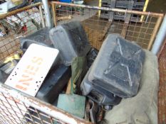 1x Stillage British Army Water Cans, Picks, Shovels, Sledge, Hammer, Torches, Tents, Shelter etc